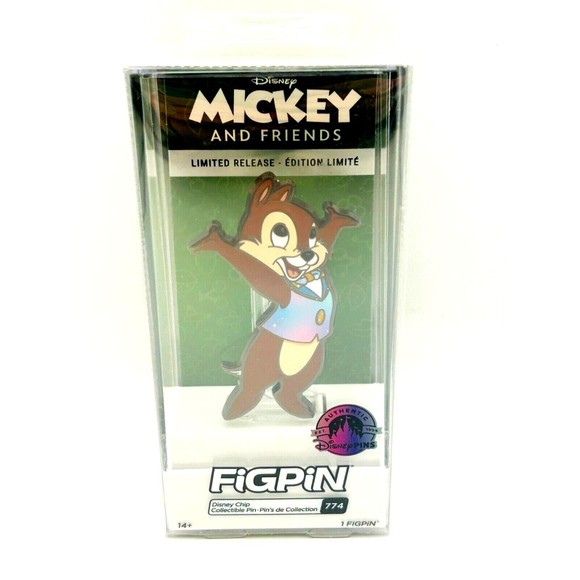 Disney Parks Mickey‎ and Friends - Chip FiGPiN #774 - New 50th Anniversary LE - Picture 1 of 2